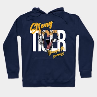 Strong Tiger Hoodie